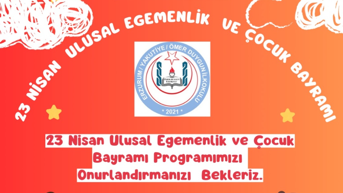 23 NİSAN ULUSAL EGEMENLİK VE ÇOCUK BAYRAMI TÖRENİ
